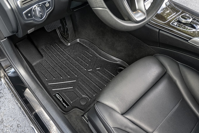 Floor Mats 2 Row Liner Set <br> 15¨C21 Mercedes C-Class C250/300/350/450/C63 AMG