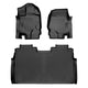 Floor Mats 2 Row Liner Set <br> 15-22 Ford F-150 Super Crew Cab