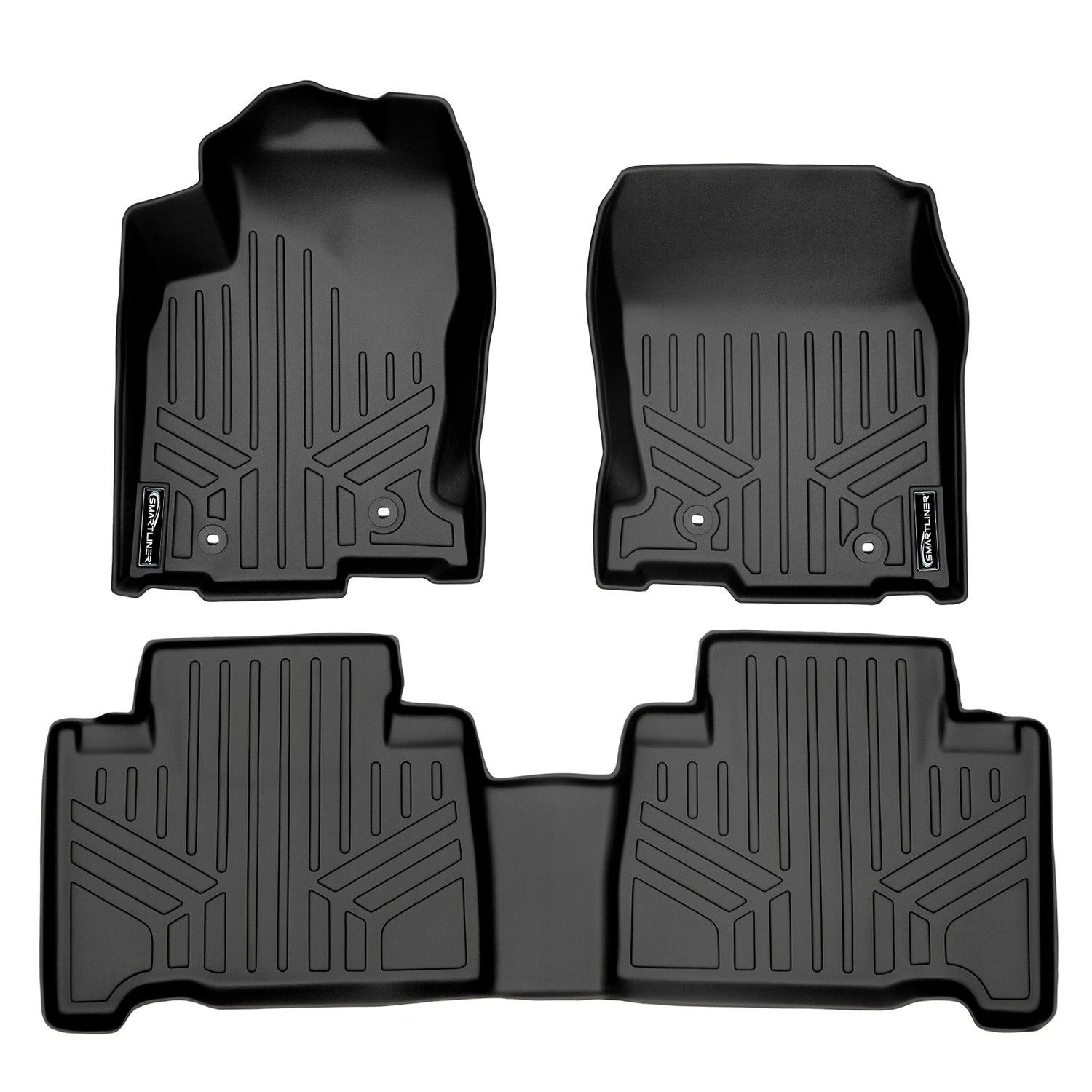 Floor Mats 2 Row Liner Set <br> 15-17 Lexus NX200t NX300h NX300