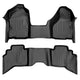 Floor Mats 1st Row 1 Piece and 2nd Row Liner Set <br> 02¨C09 Dodge Ram 1500¨C3500 Quad Cab