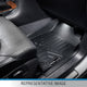 Floor Mats 1st Row 1 Piece and 2nd Row Liner Set <br> 02¨C09 Dodge Ram 1500¨C3500 Quad Cab