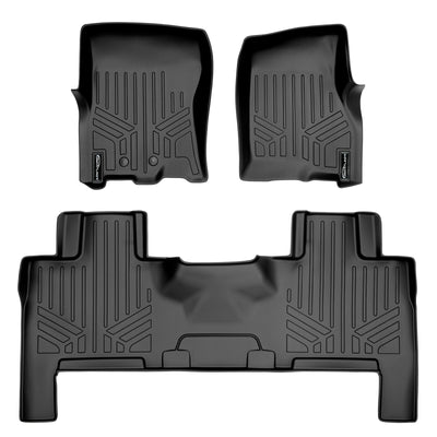 Floor Mats 2 Row Liner Set <br> 11-17 Ford Expedition11-17 Lincoln Navigator