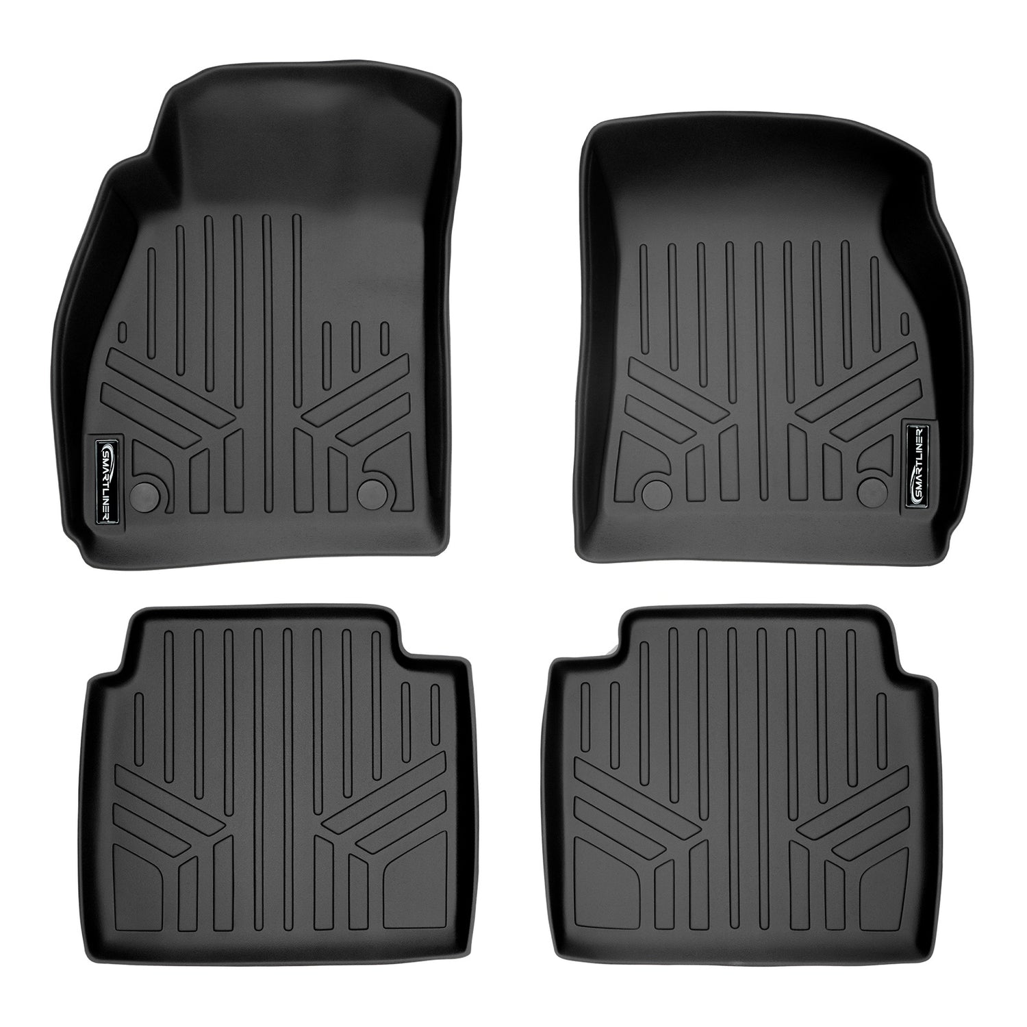 Floor Mats 2 Row Liner Set <br> 10-16 Buick LaCrosse