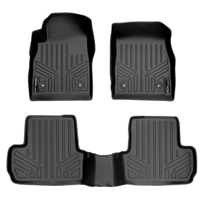Floor Mats 2 Row Liner Set <br> 12-17 Buick Verano