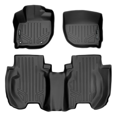 Floor Mats 2 Row Liner Set <br> 15-20 Honda Fit