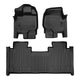 Floor Mats 2 Row Liner Set <br> 15-22 Ford F-150 SuperCab