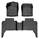 Floor Mats 2 Row Liner Set <br> 18-21 Toyota Tacoma Double Cab
