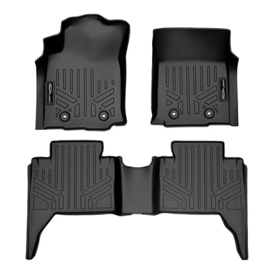 2 Row Floor Liner <br> 18-21 Toyota Tacoma Double Cab Double Cab