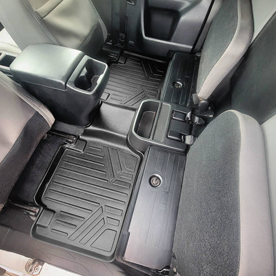 2 Row Floor Liner <br> 18-21 Toyota Tacoma Access Cab Access/Extended Cab