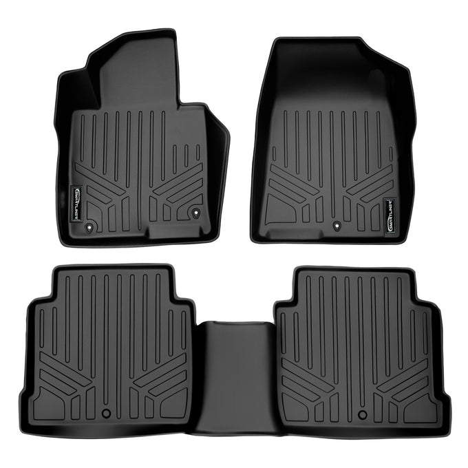 Floor Mats 2 Row Liner Set <br> 15-19 Hyundai Sonata16-19 Kia Optima