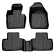 Floor Mats 2 Row Liner Set <br> 16-23 Volvo XC90 (Does not fit Plugin Hybrid)