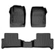Floor Mats 2 Row Liner Set <br> 15-22 Chevrolet Colorado GMC Canyon Extended Cab