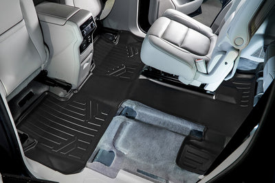 Floor Mats 3 Row Liner Set <br> 17-21 GMC Acadia with Bucket Seats