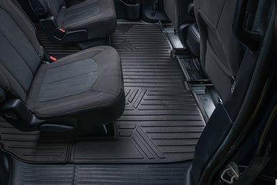 Floor Mats 2 Row Liner Set <br> 17-24 Chrysler Pacifica
