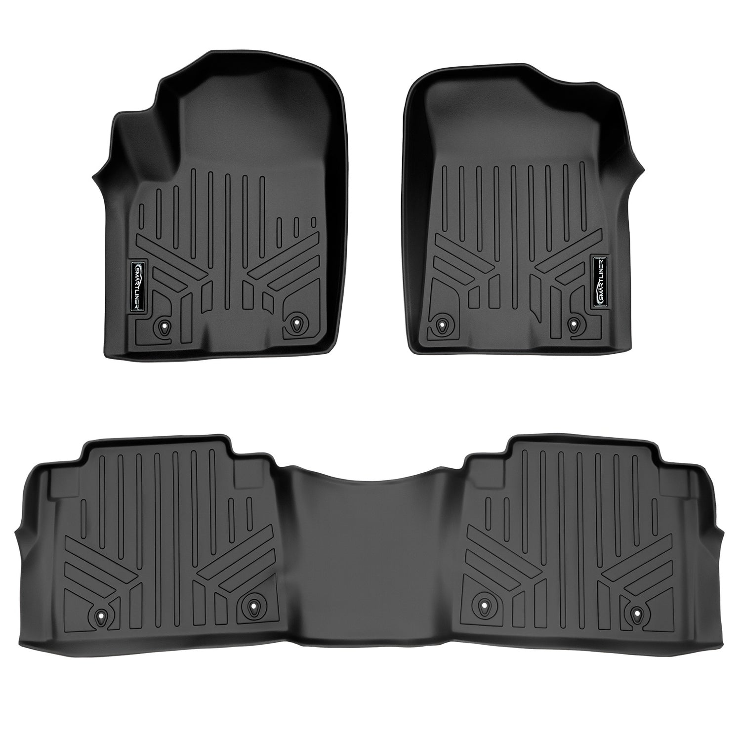 Floor Mats 2 Row Liner Set <br> 11¨C18 QX56/QX80 & 17¨C18 Nissan Armada