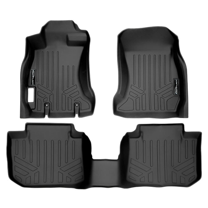 Floor Mats 2 Row Liner Set <br> 13-15 Subaru XV Crosstrek16-17 Subaru Crosstrek
