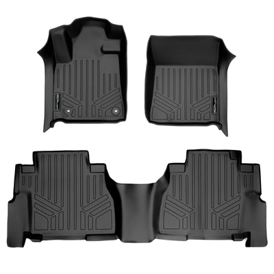 Floor Mats 2 Row Liner Set <br> 12-22 Toyota Sequoia