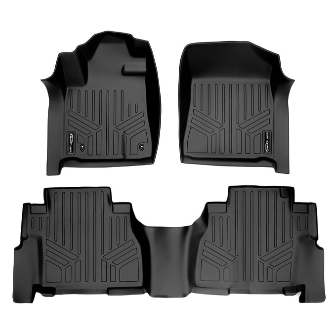 Floor Mats 2 Row Liner Set <br> 08-11 Toyota Sequoia