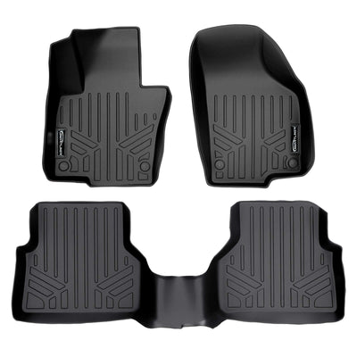 2 Row Floor Liners <br> 17-18 Volkswagen Tiguan Limited