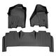 Floor Mats 2 Row Liner Set <br> 10¨C12 Dodge/RAM 2500¨C3500 Mega Cab w/ Floor Hook