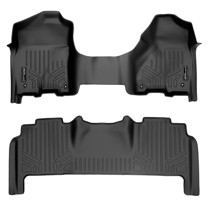 Floor Mats 2 Row Liner Set <br> 12-22 RAM 2500 Mega Cab12-22 RAM 3500 Mega Cab