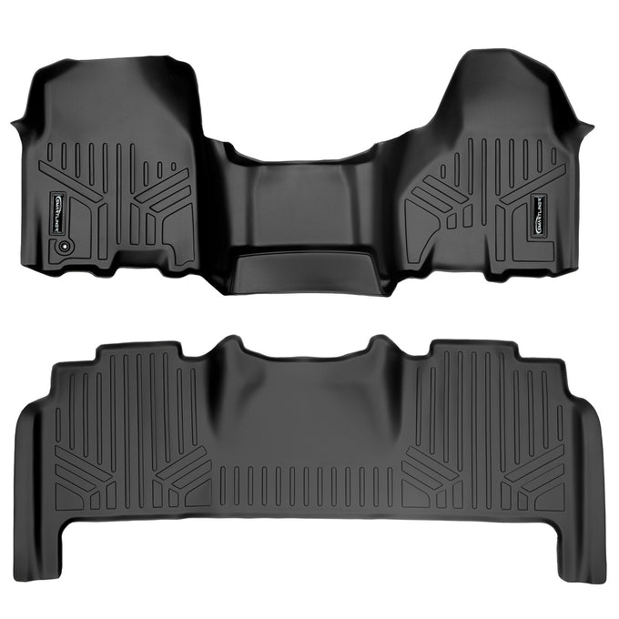 Floor Mats 2 Row Liner Set <br> 10¨C12 Dodge/RAM 2500¨C3500 Mega Cab