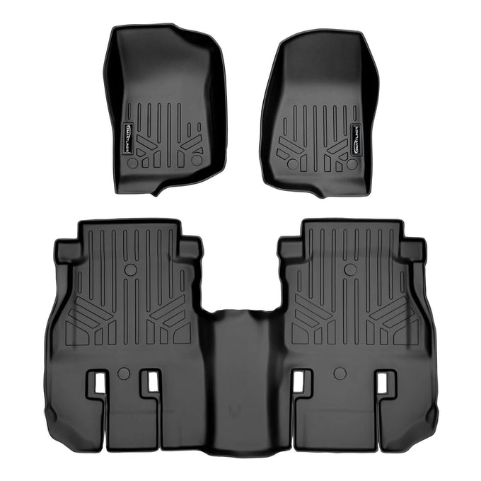 2 Row Floor Liner <br> 21-23 Jeep Wrangler Rubicon