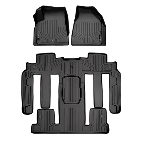 Floor Mats 3 Row Liner Set <br> 07¨C08 Outlook/Acadia & 08 Enclave
