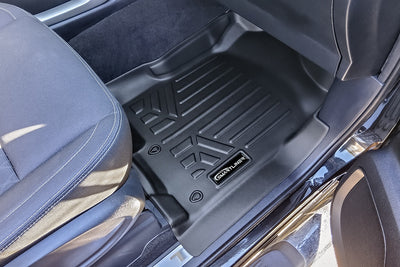 Floor Mats 2 Row Liner Set <br> 16¨C22 Nissan Titan/XD Crew Cab