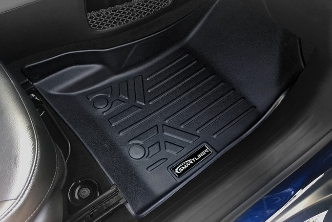 Floor Mats 2 Row Liner Set <br> 17-21 Jeep Compass