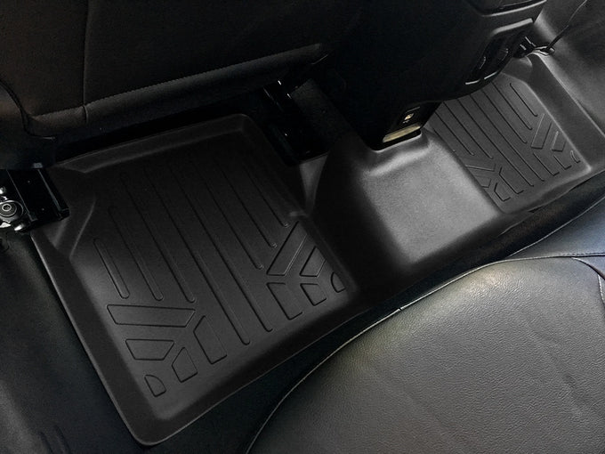 Floor Mats 2 Row Liner Set <br> 17-21 Jeep Compass