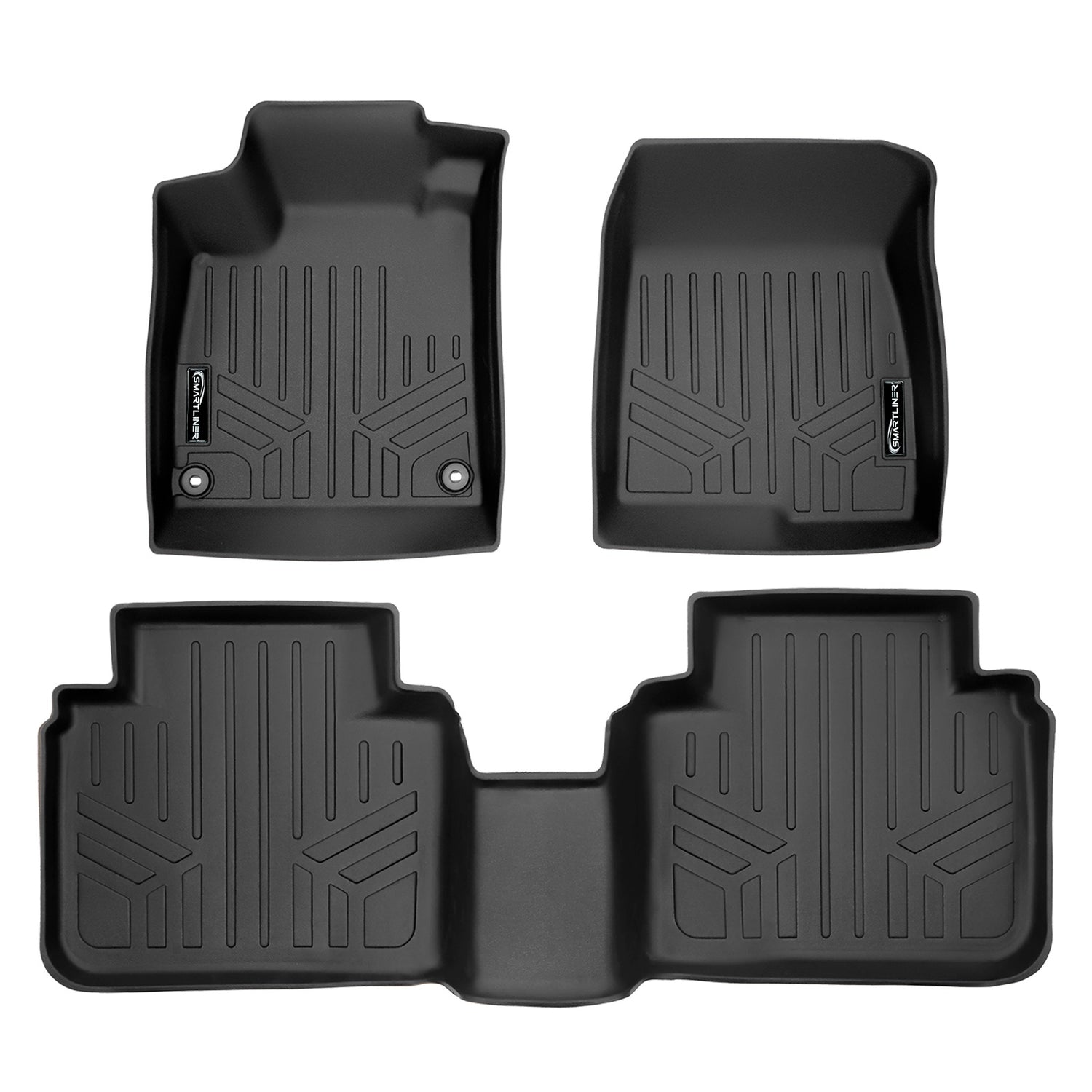 2 Row Floor Liners <br> 18-22 Honda Accord