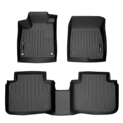 2 Row Floor Liners <br> 18-22 Honda Accord Hybrid