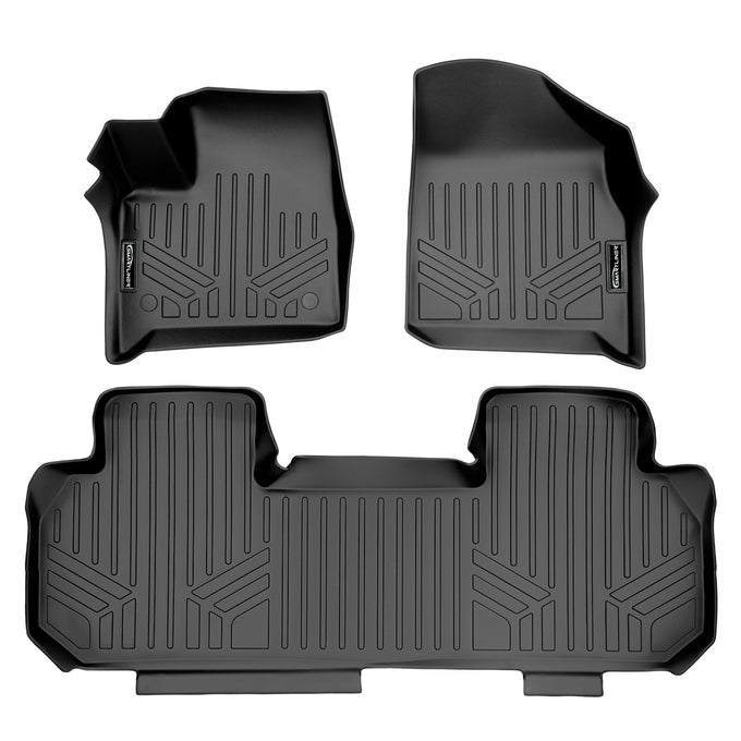 Floor Mats 2 Row Liner Set <br> 18-22 Chevrolet Traverse