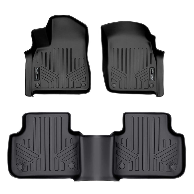 2 Row Floor Liners <br> 19-25 Audi Q8/SQ8
