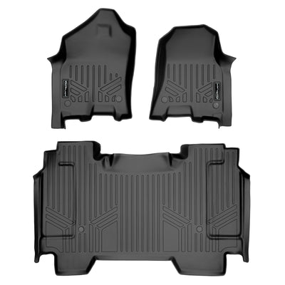Floor Mats 2 Row Liner Set <br> 19-22 Ram 1500 Crew Cab