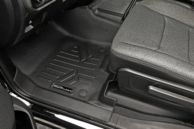 Floor Mats 2 Row Liner Set <br> 19-22 Ram 1500 Crew Cab With First Row Bench Seat