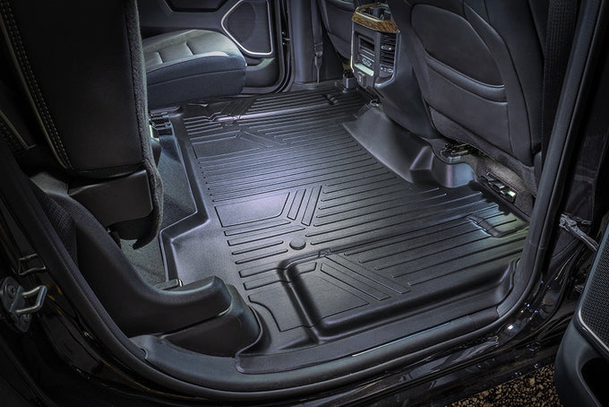 Floor Mats 2 Row Liner Set <br> 19-22 Ram 1500 Crew Cab