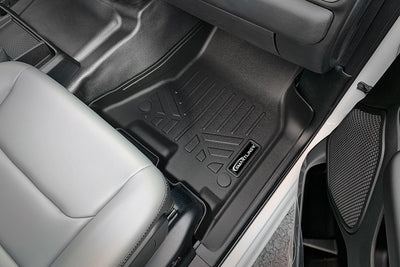 Floor Mats 2 Row Liner Set <br> 19-21 Ram 1500 Quad Cab With Vinyl Flooring