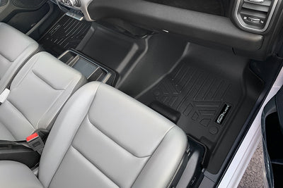 Floor Mats Liner Set (Both Rows 1pc) <br> 19-21 Ram 1500 Quad Cab