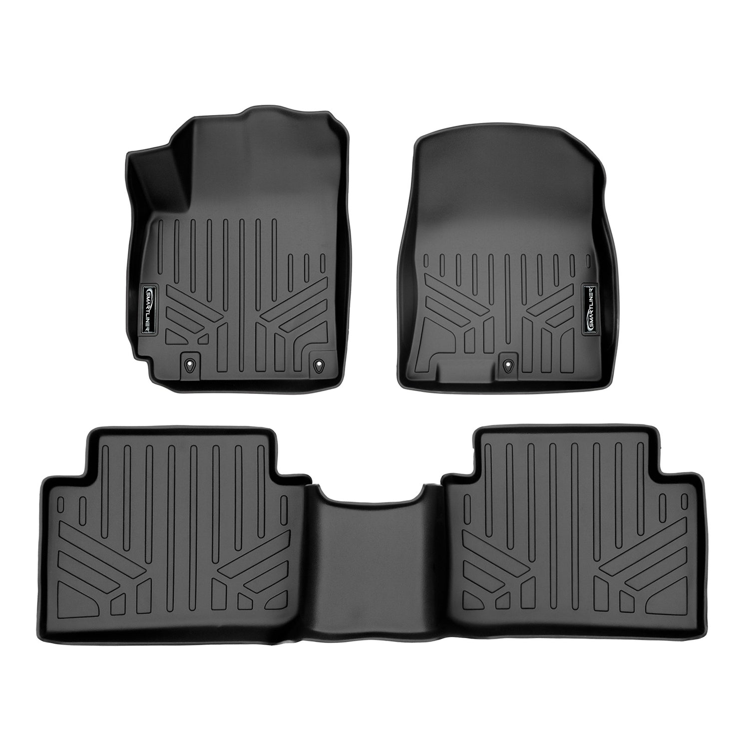 2 Row Floor Liners <br> 18-23 Hyundai Kona