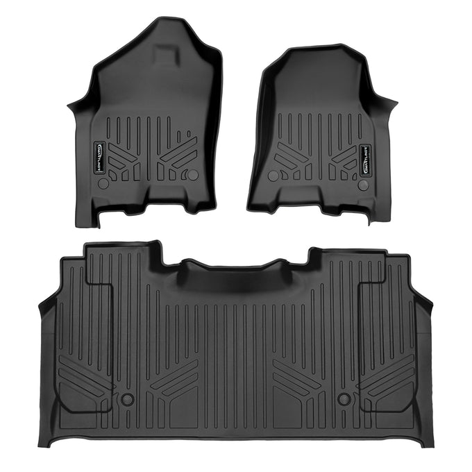 Floor Mats 2 Row Liner Set <br> 19-22 Ram 1500 Crew Cab