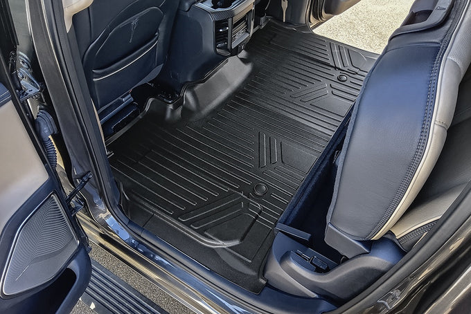 Floor Mats 2 Row Liner Set <br> 19-22 Ram 1500 Crew Cab