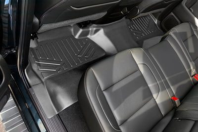 Floor Mats 2 Row Liner Set <br> 14¨C19 Chevy/GMC 1500¨C3500 HD Crew Cab