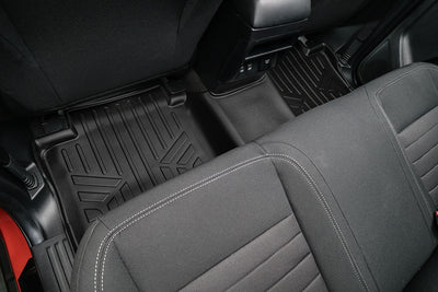 Floor Mats 2 Row Liner Set <br> 19-21 Ford Ranger SuperCrew Cab