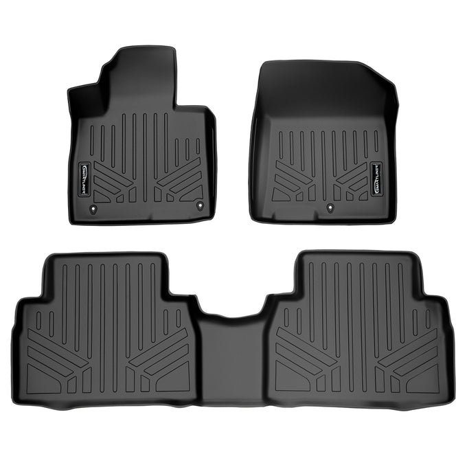 2 Row Floor Liners <br> 19-20 Hyundai Santa Fe