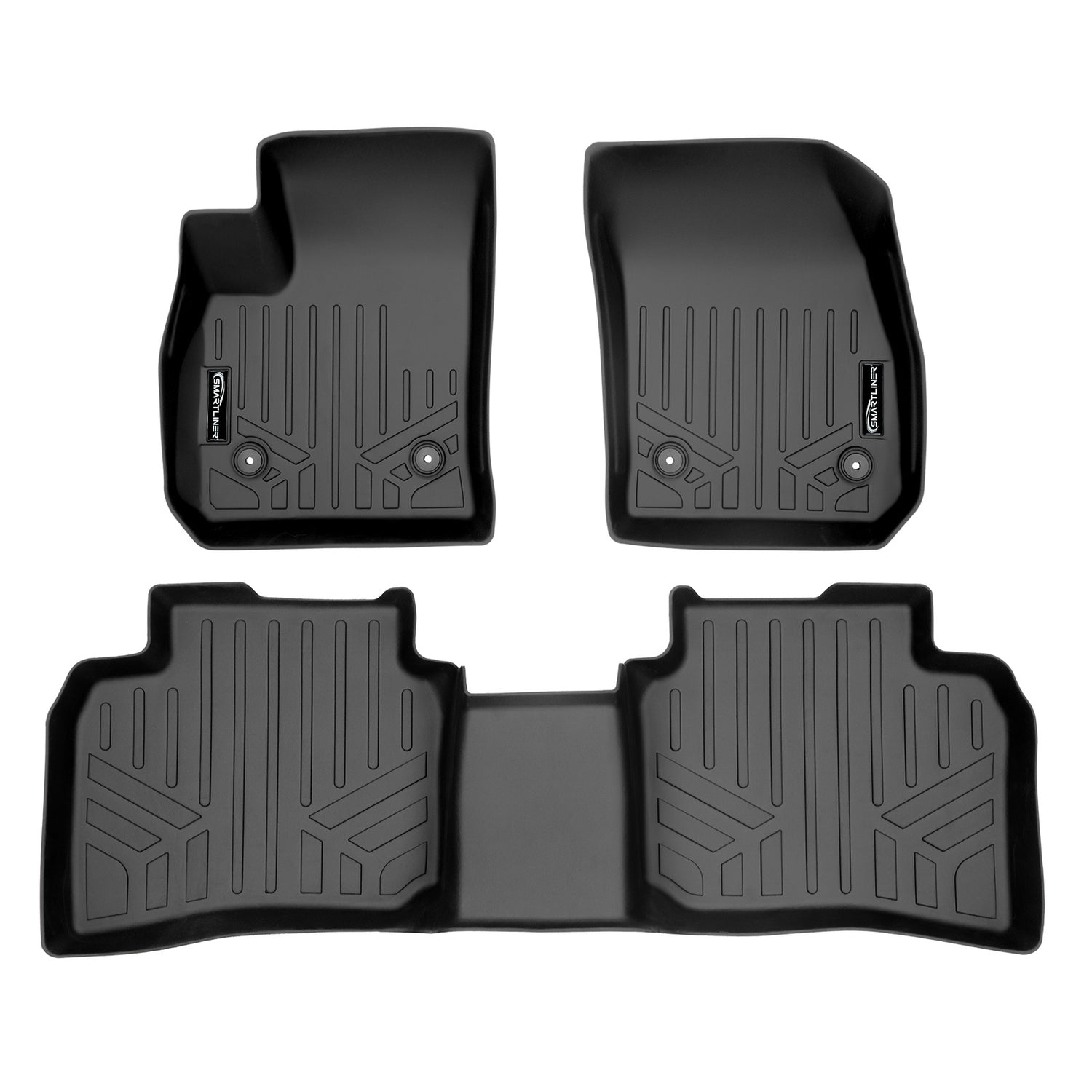 2 Row Floor Liners <br> 19-25 Cadillac XT4