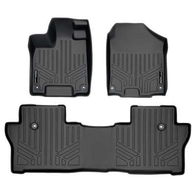 Floor Mats 2 Row Liner Set <br> 19-25 Honda Passport