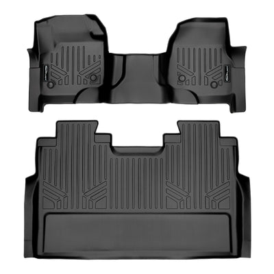 Floor Mats Set (Both Rows 1pc) <br> 17¨C22 Ford F-250¨C550 SD Crew Cab