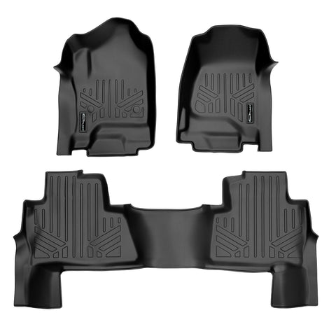 Floor Mats 2 Row Liner Set <br> 15 Chevrolet Tahoe15 GMC Yukon